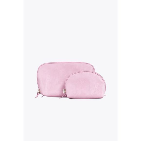 ONE DAY SALE!! NWT Beis Cosmetic Pouch Set in atlas pink - Picture 6 of 8